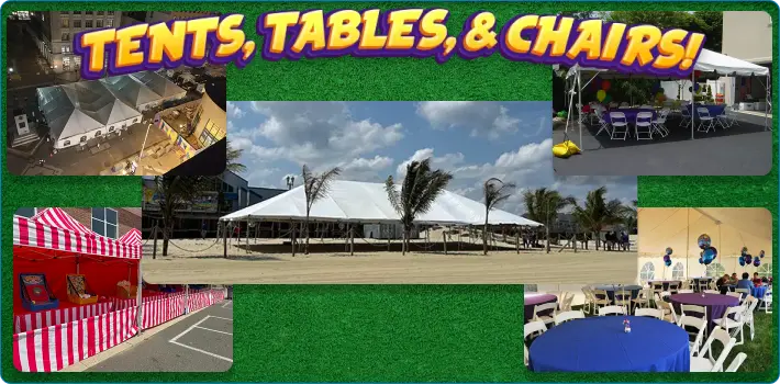 Tents Tables Chairs