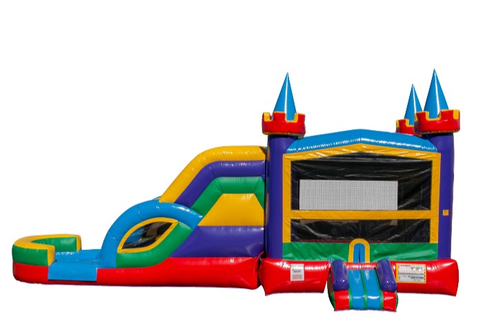 Mega Castle Wet/Dry Combo - Party Perfect Rentals