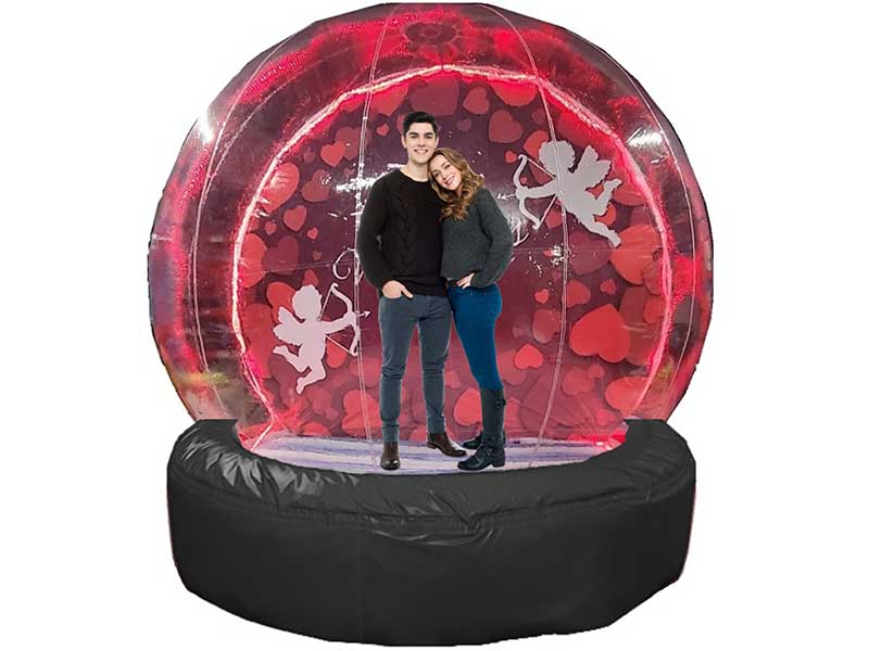 Valentine Snow Globe Image